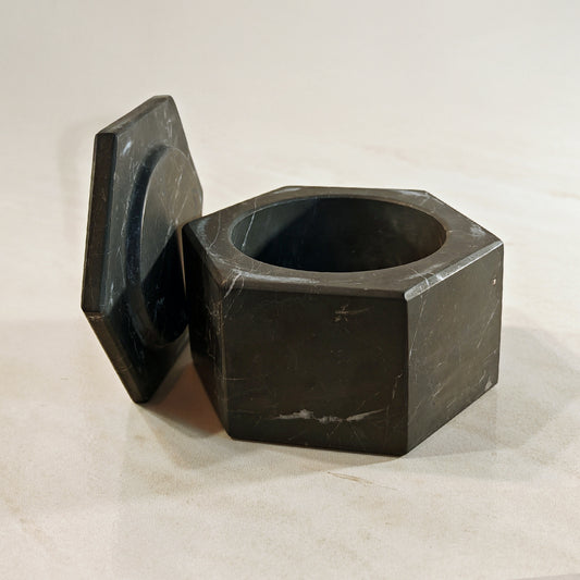 Alhajero Hexagonal Negro