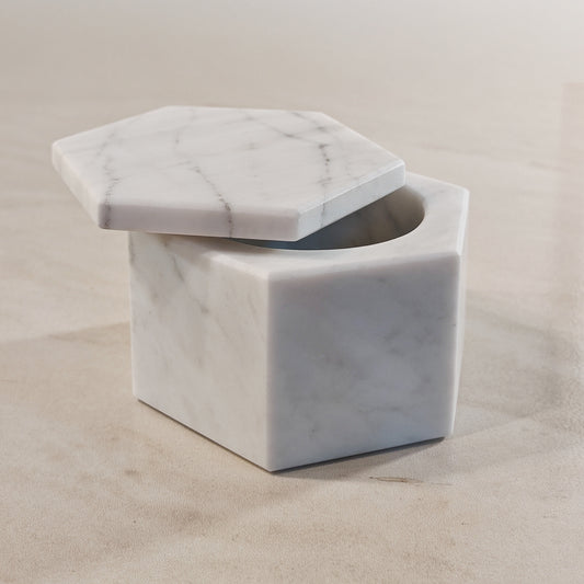 Alhajero Hexagonal Blanco
