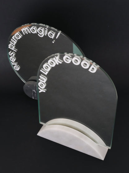 Espejo de Mesa Media Luna